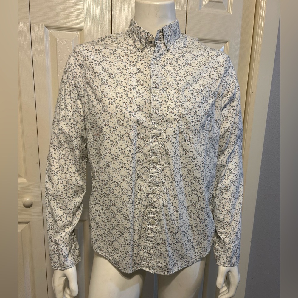 J.crew Flex Shirt Size Large Slim Men Long Sleeve